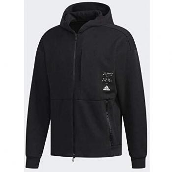 adidas M ID Sweat HD Sudadera, Hombre, Black, L