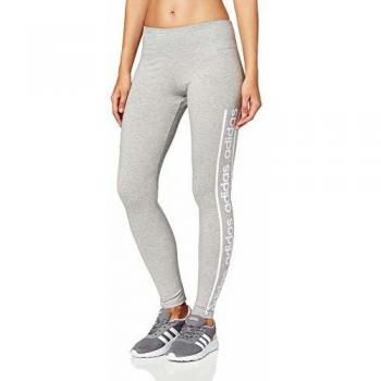 adidas W C90 Tight Mallas, Mujer, brgrin/Blanco, M