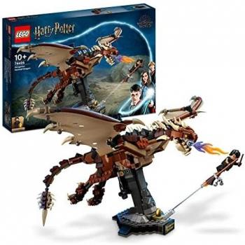 LEGO 76406 Harry Potter Dragón Colacuerno Húngaro, Maqueta de Animal para Construir, Set Coleccionable, Juguete para Niños y Niñas