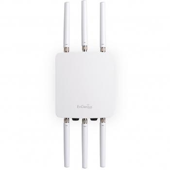 EnGenius High-Powered, Long-Range, Ruggedized 3 x 3 Dual-Band Wireless AC1750 Outdoor Access Point, 29 dBm, IP68, Gigabit Port, 802.3af/at PoE