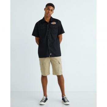 Pantalones Cortos Dickies Millerville Hombre Color Caqui Talla 29