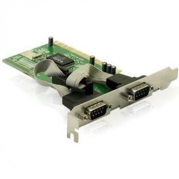 PCI Card DELOCK 2X D-SUB9 EXT