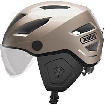 ABUS City Helmet Pedelec 2.0 ACE - Bicycle Helmet with Rear Light, Visor, Rain Cover, Ear Protection