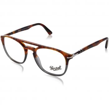 Persol 0PO3175V, Monturas de Gafas para Hombre, Fuoco e Ardesia, 52