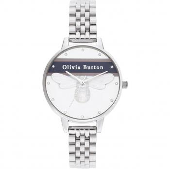 Reloj de Mujer Olivia Burton OB16VS07 con Elegante Correa de Acero Inoxidable