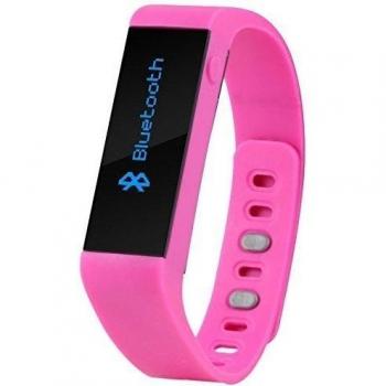 Technaxx TX-37 - Pulsera deportiva de control de actividad, rosa