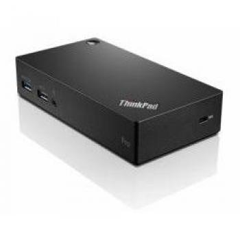 Docking Station Lenovo ThinkPad USB 3.0 Pro - Alámbrica USB 3.2 Gen 1, 9 Puertos, Negro, 45 Watt