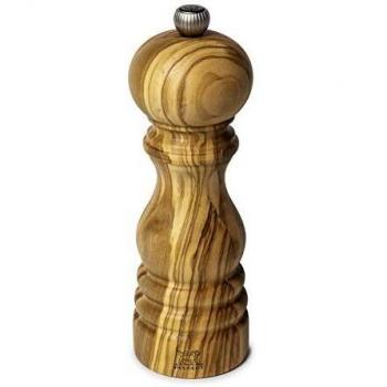 Manual Olive Wood Pepper Mill 18cm Paris by PEUGEOT