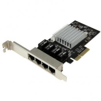 StarTech.com 4-Port Gigabit Ethernet Network Card - PCI Express, Intel I350 NIC
