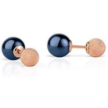 Aretes Bering Jewelry Arctic Symphony Plata y Cerámica Azul 703-397-05