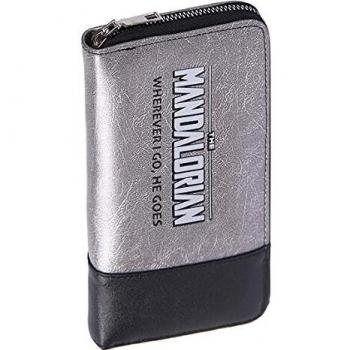 CERDÁ LIFE'S LITTLE MOMENTS Grande Tarjetero The Mandalorian-Licencia Oficial Disney Mujer-Carteras Mujer con Originales diseños, Multicolor