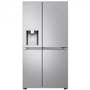 LG Side-by-Side Refrigerator GSLE91MBAC, 628L, Class C, No Frost, Door Cooling, Anti-Fingerprint Textured Steel