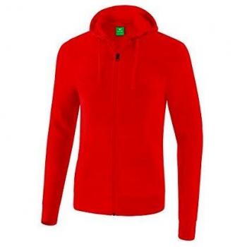 Erima Basic Zip-Up Hoodie - Male - Red - XL