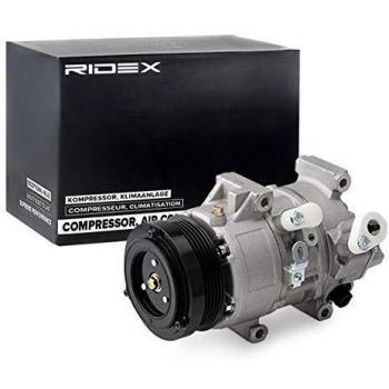 Compresor de aire acondicionado RIDEX 447K0047, modelo 5SE12C, R134a, PAG 46, con polea de 100mm y 5 ranuras