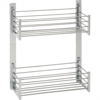 BELTRAN 4016 DELUXE - Jabonera Doble De 35 cm Cromo