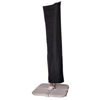 Funda para Sombrilla Tiber Negra 65 x 240 cm, lona antilluvia, protección contra el clima