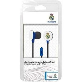 Seva Import Real Madrid Auricular Botón, Blanco, S