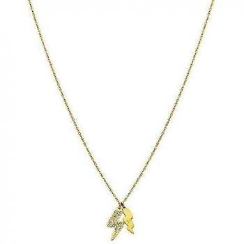 Mr.Wonderful Jewels Colgante Collar para Mujer Acero Inoxidable con Circonita