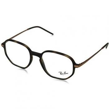 Ray-Ban 0RX7152, Monturas de Gafas Unisex, Rubber Havana, 50