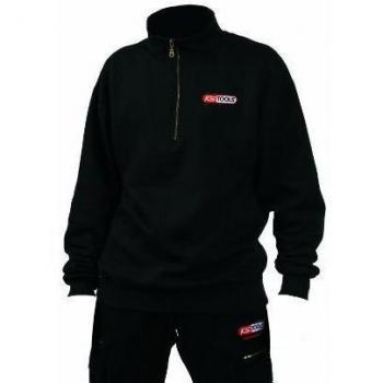 KS Tools 100446 - Jersey (cuello con cremallera, talla L), color negro