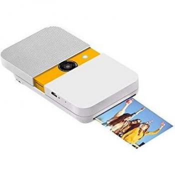 KODAK Smile Cámara instantánea 10 megapíxeles Color Blanco, Amarillo