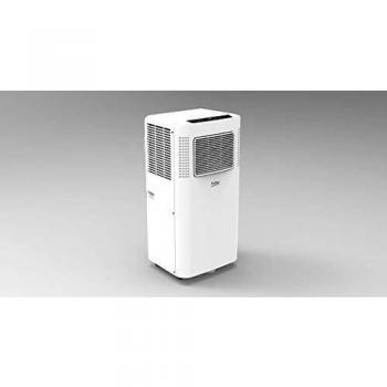 Beko BP209H - Aire Acondicionado Portátil 9000 BTU, Frío y Calor, Deshumidificación, 65 dB, Blanco