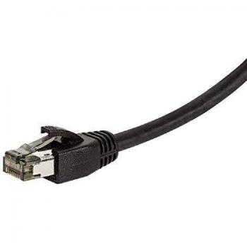 LogiLink CAT 8.1 S/FTP Ethernet Patch Cable, 0.5m, Black