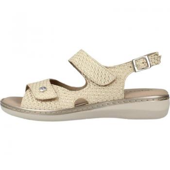 Sandalias de mujer PITILLOS 5000 oro PIEL 523