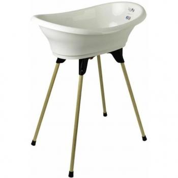 Bañera Thermobaby para los Más Peques - Marca Thermobaby, bañera de plástico, apta para bebés, con termómetro integrado, diseño ergonómico y antideslizante