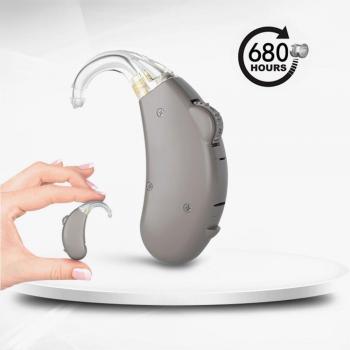Mini Audífonos Digitales Inalámbricos para Sordos y Ancianos, Amplificador de Sonido por Conducción de Aire, Cuidado del Oído 2022