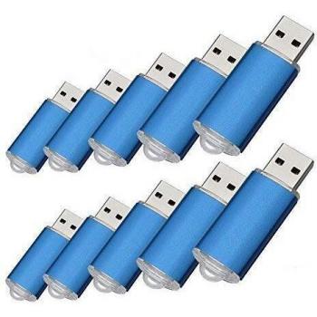 Paquete con 10 memorias USB. Pen Drive USB 2.0