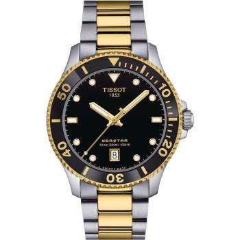 Tissot Seastar T-Sport 1000 Two Tone 40mm Men's Watch