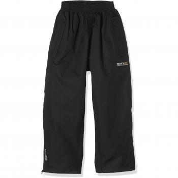 Regatta - Pantalón Impermeable - para niño Negro Negro Talla:3/4