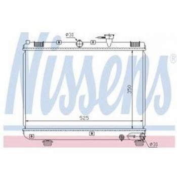 Nissens 66624 Refrigerantes del Motor