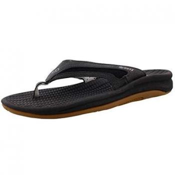 Reef Flex, Sandalias Flip-Flop para Hombre, Negro-Noir