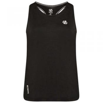 Dare 2b Women's Modernize II Lightweight Wicking Running Vest Black, Size: 28