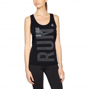 Reebok Osr Ac Singlet, Camiseta sin Mangas Para Mujer, Negro