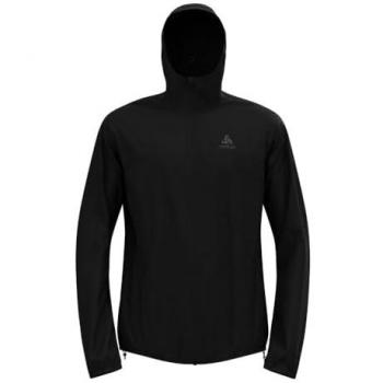 Odlo Zeroweight Waterproof Running Jacket - Black - Size L
