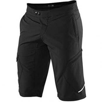 100 Percent RIDECAMP Shorts BLACK-38 Pantalones Cortos, Negro, Estandar para Hombre