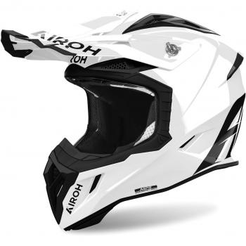 Airoh Casco Off-road Aviator Ace II Color Blanco Brillante