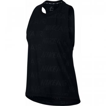 Nike W Nk Tank Air Camiseta, Mujer, Black/White, 2XL