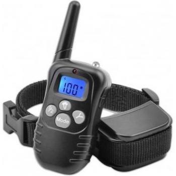 Collar de entrenamiento vibratorio para perros con pantalla luminosa