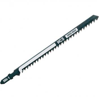 DeWalt DT2169-QZ - Hoja de sierra de calar HCS, longitud: 152mm, paso de diente: 4mm, para cortes rectos rápidos en madera y aglomerado de hasta 100mm de espesor