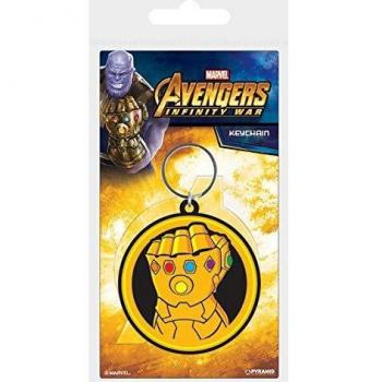 Marvel Comics Avengers War-Infinity Gauntlet - Llavero de goma, multicolor, 4,5 x 6 cm