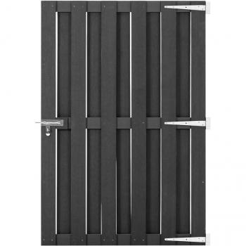 Gray WPC Garden Gate 39.4x59.1