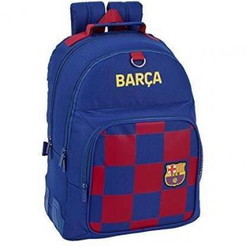 FC Barcelona Mochila Doble Escolar con cantoneras