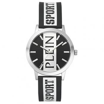 Plein Sport Legend Quartz Watch for Women - Black and White, One Size