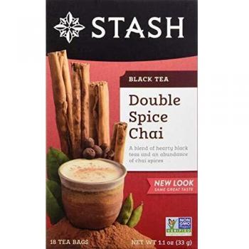 Stash Double Spice Chai Black Tea, 18 ct