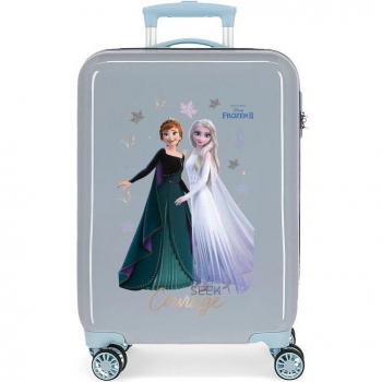 Disney Frozen Seek Courage Maleta de Cabina Azul 38x55x20cm Rígida 32L