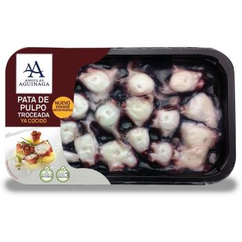 Aguinaga rodaja de pulpo cocido bandeja 150 g